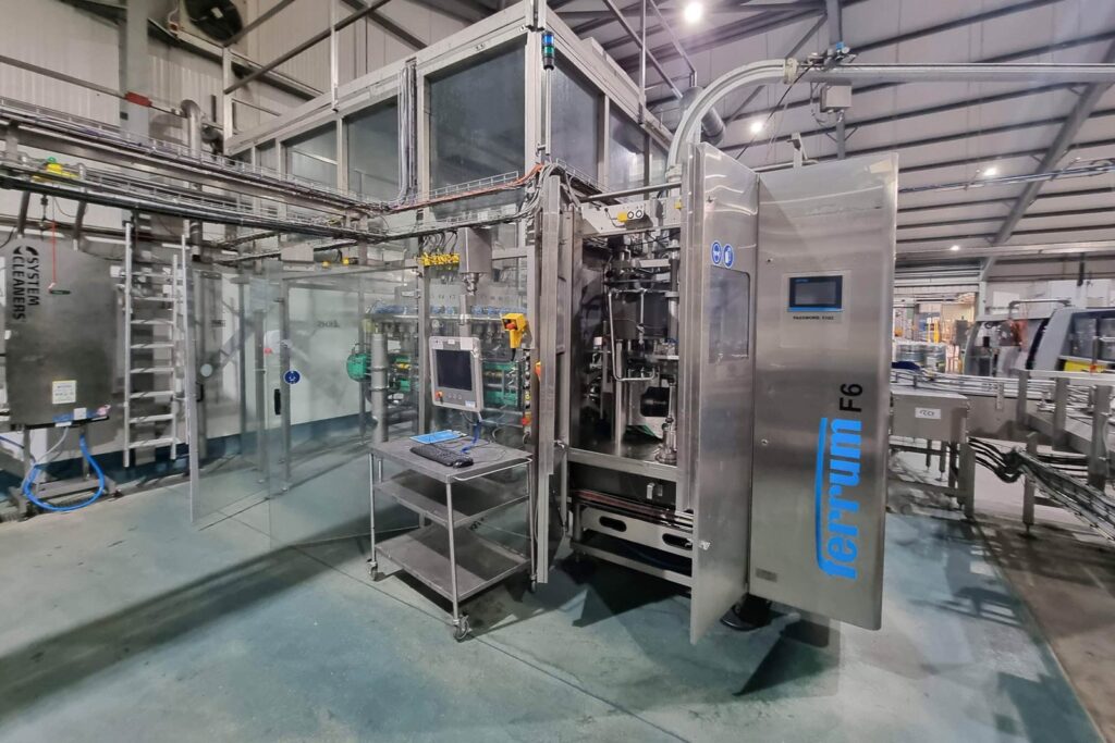 KHS INNOFILL DVD 40 CAN FILLING LINE