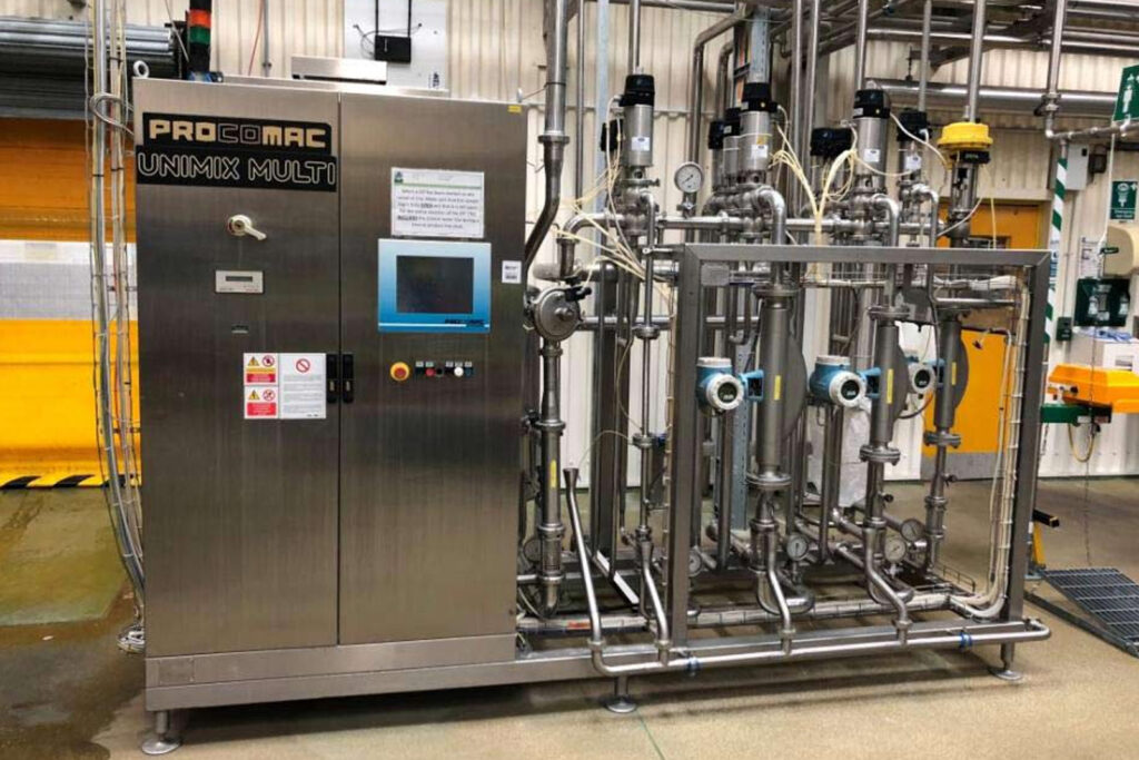 A Complete PET Aseptic Juice Filling Line